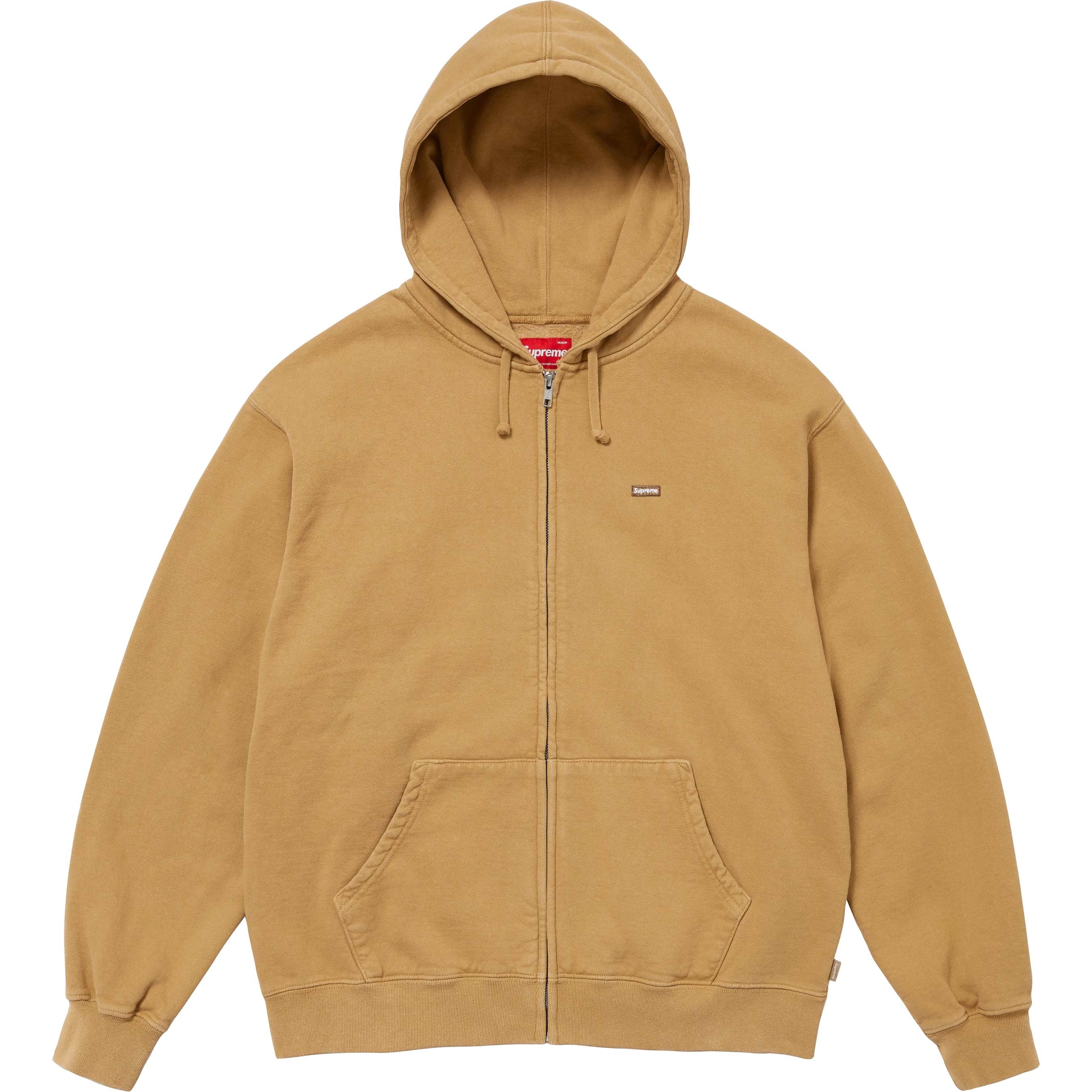 Overdyed Small Box Zip Up Hooded Sweatshirt view 8